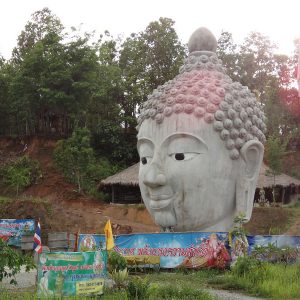 Tête de bouddha - Chiang Khong