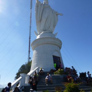 Statut de la Vierge Marie - Cerro San Cristobal 