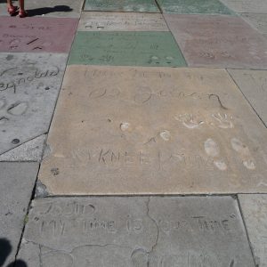 Empreintes - Hollywood Boulevard