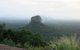 Vue sur le rocher du lion Sigiriya Sri Lanka Asie